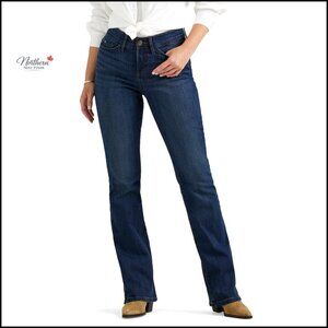 Women's Bootcut Jeans with Flex Motion, Mid Rise, Regular Fit, Size 10